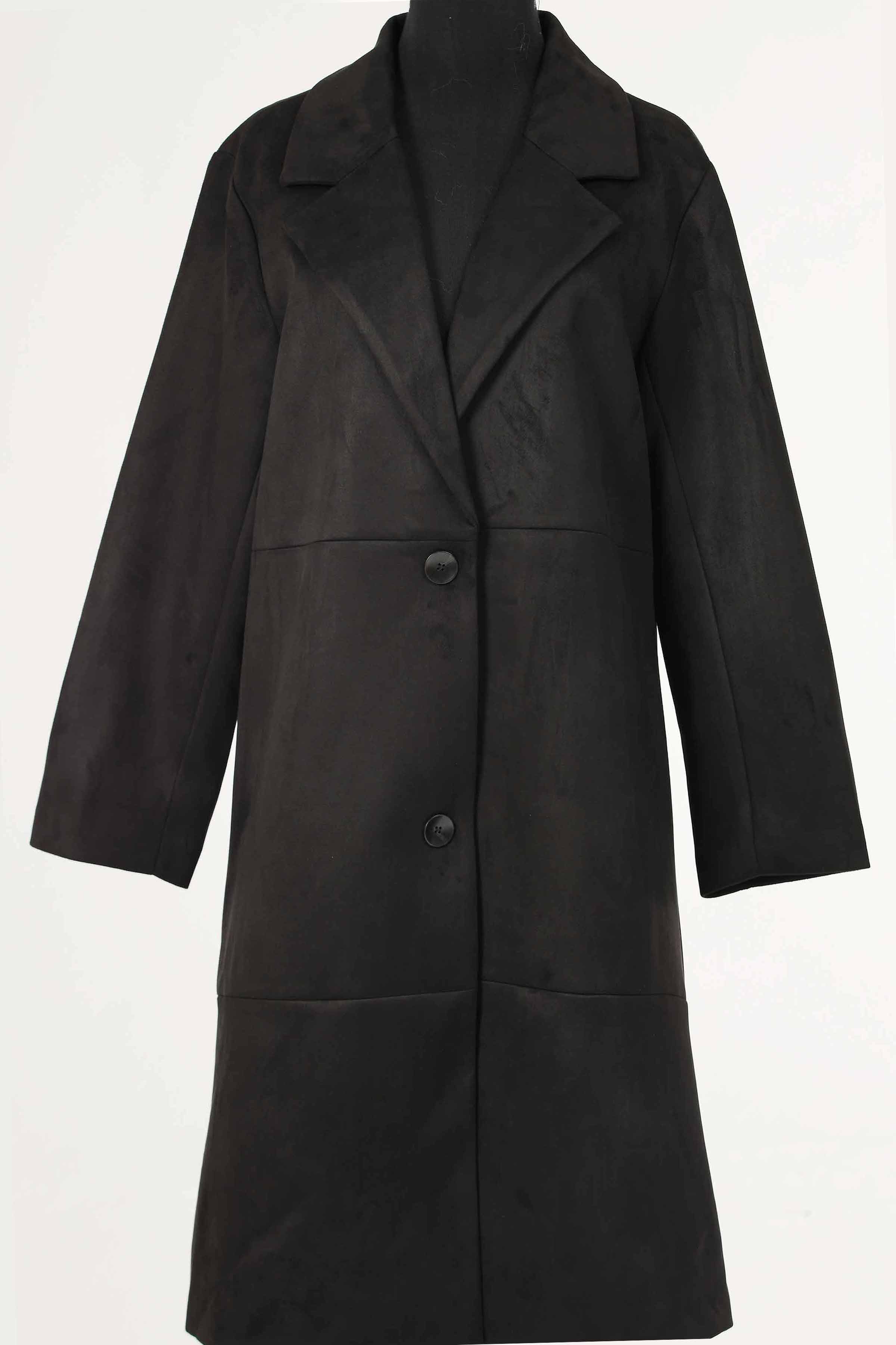 NishatUK - Brown Solids Soft Cozy and Durable 1-piece ready to wear Coat