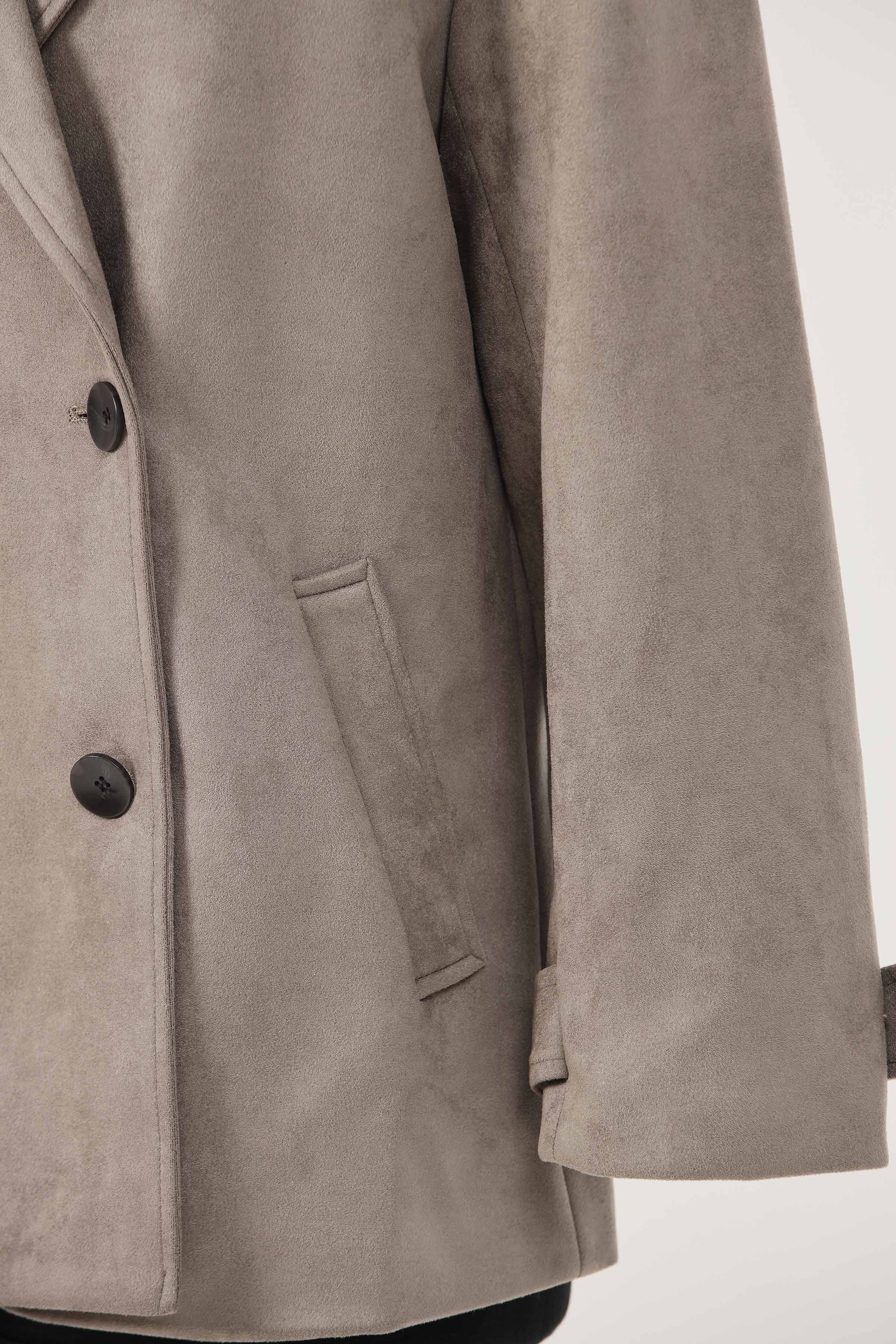 NishatUK - Brown Solids Soft Cozy and Durable 1-piece ready to wear Coat