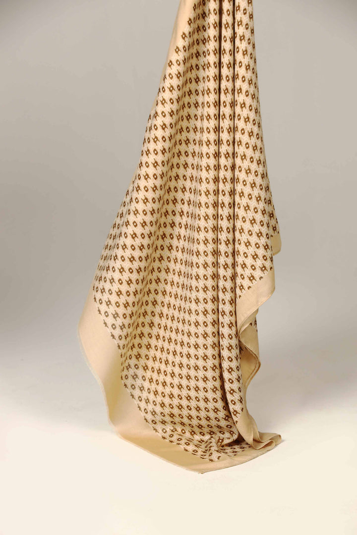 Beige Women Shawl