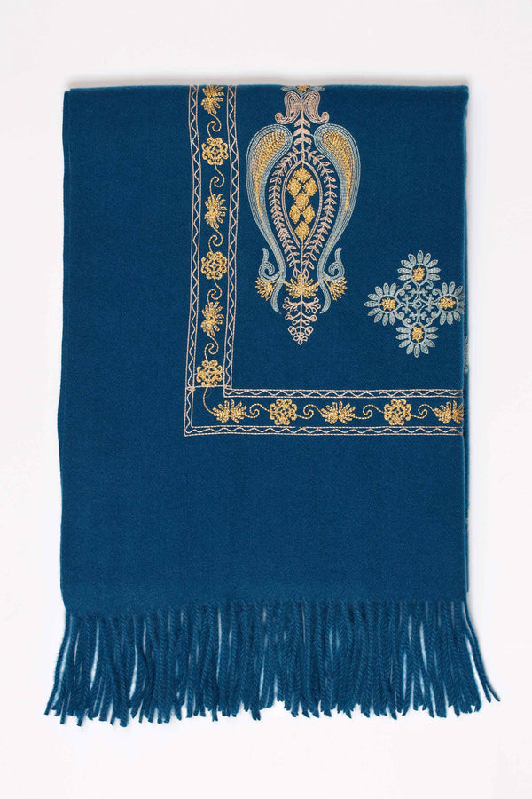 Blue Women Shawl-439962108