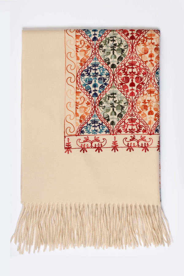 Beige Women Shawl-440382118