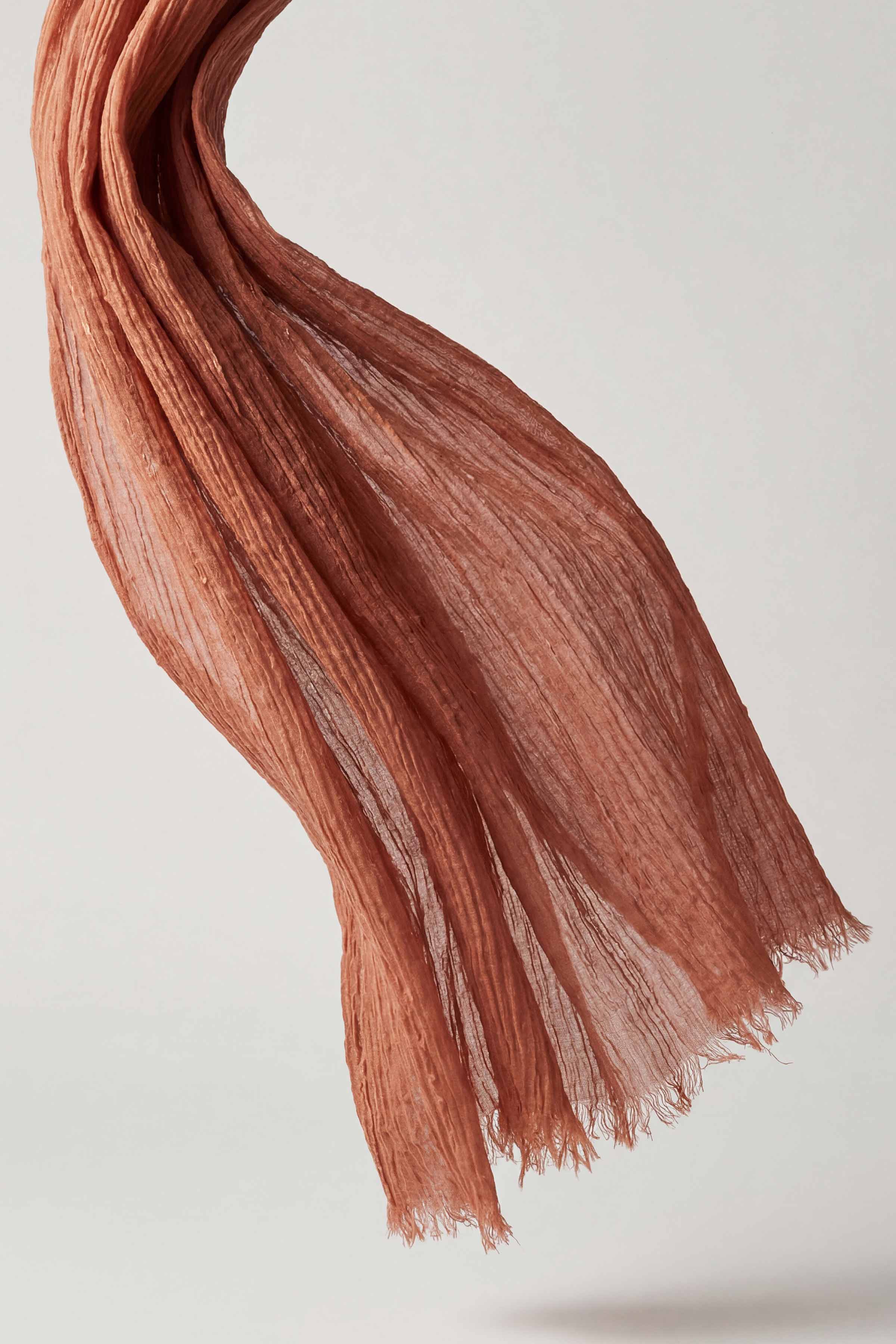 Orange Women Scarf-443382106