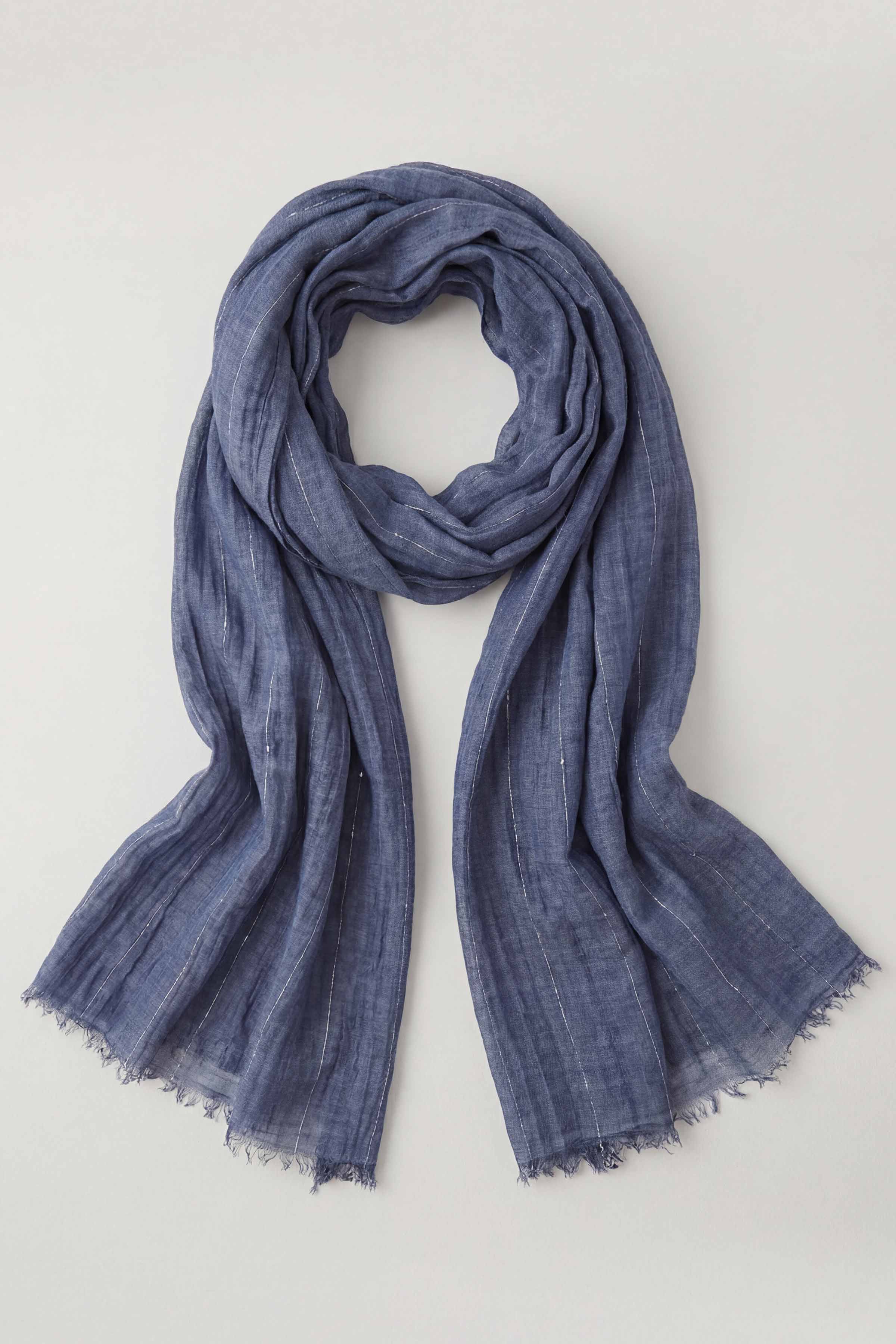 Navy Women Scarf-443392121