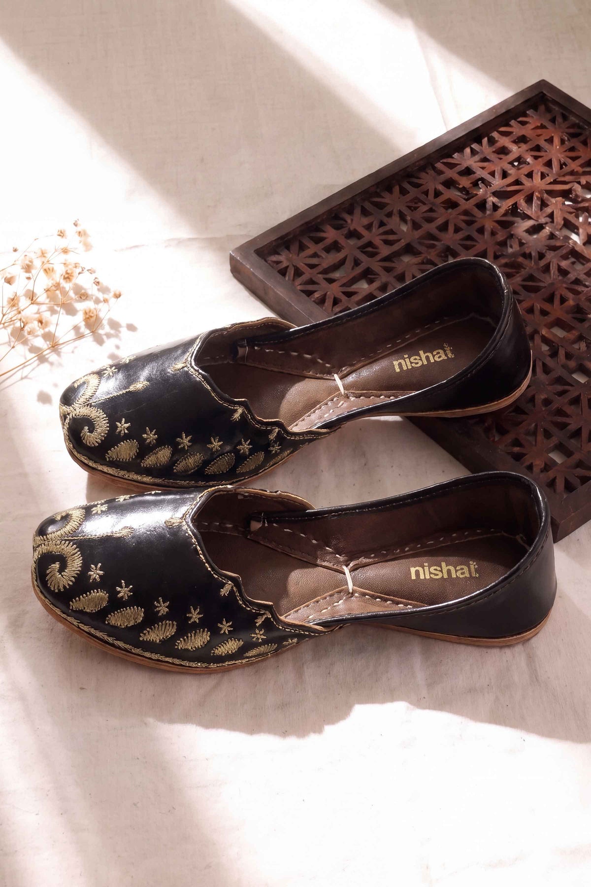 Black Khussa-1718203703 - for Women - Shoes Collection | Nishat UK | Shop Online