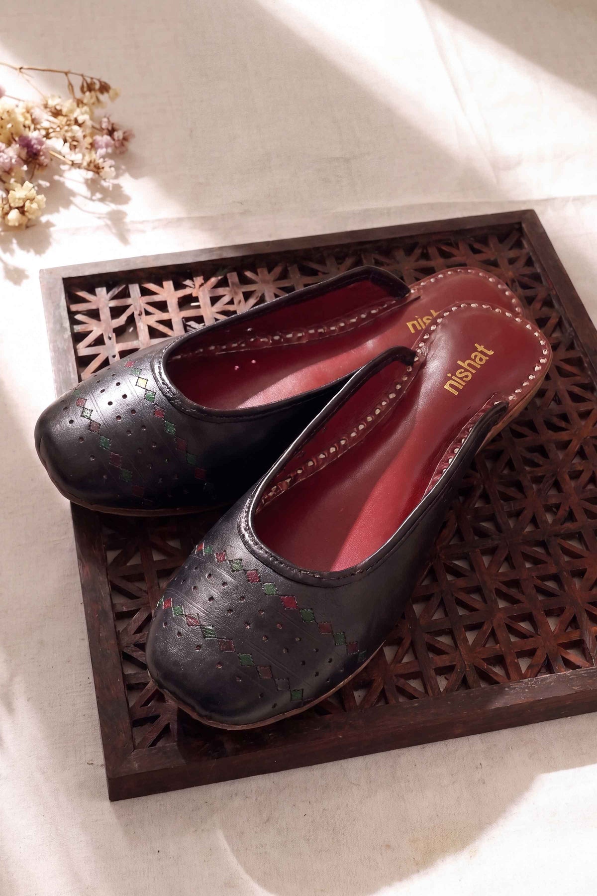 Black Khussa-1718253703 - for Women - Shoes Collection | Nishat UK | Shop Online