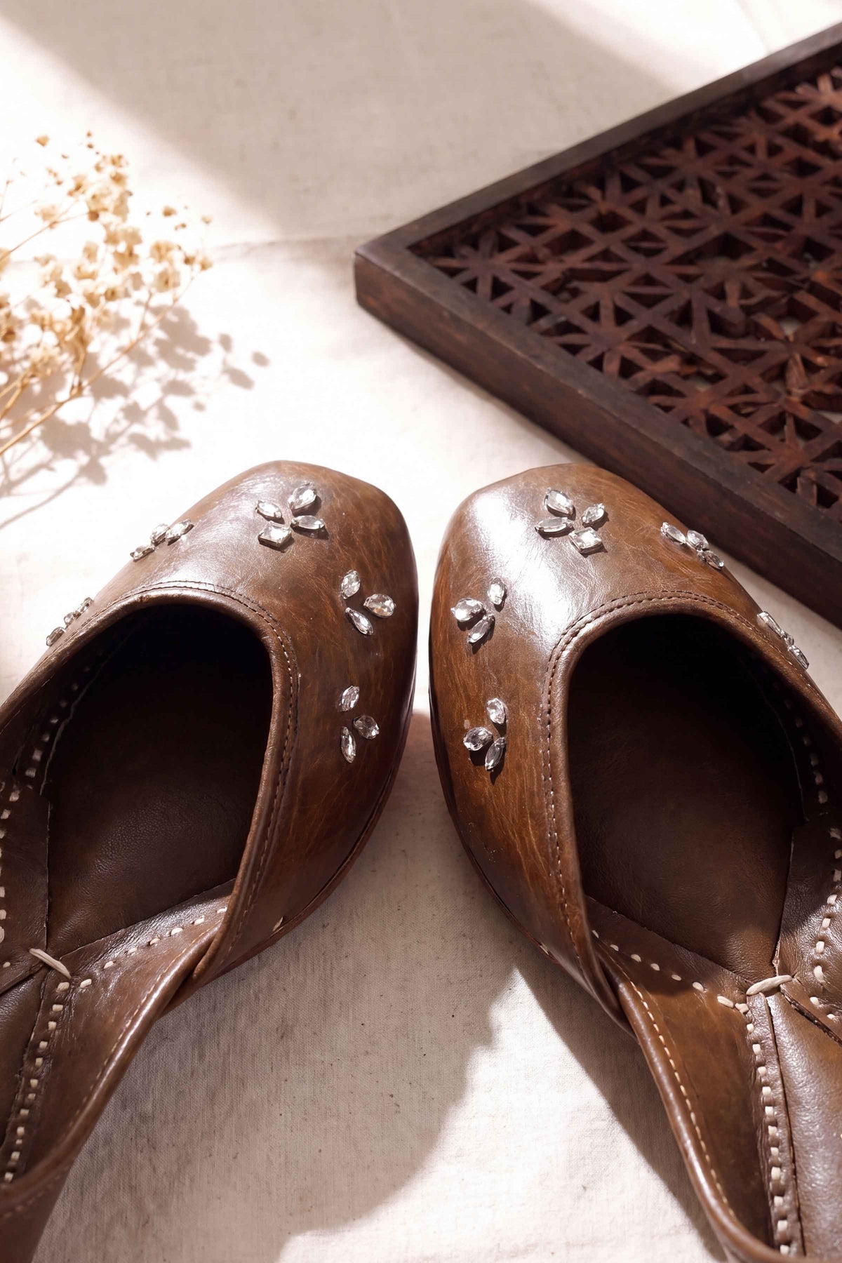 Brown Khussa-1718243713 - for Women - Shoes Collection | Nishat UK | Shop Online
