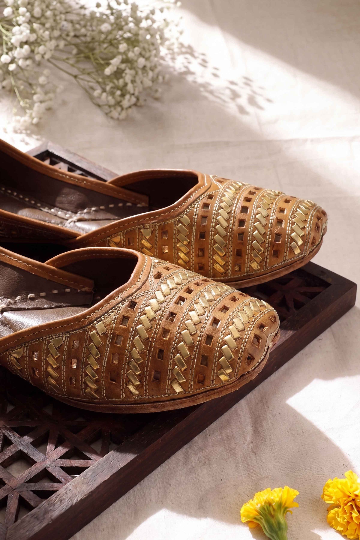 Beige Khussa-1718293718 - for Women - Shoes Collection | Nishat UK | Shop Online