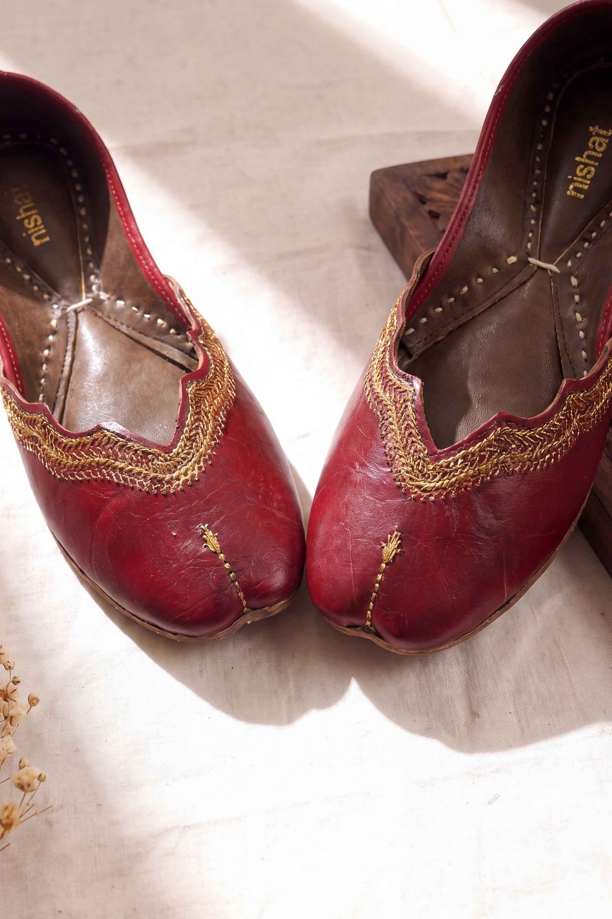 Maroon Khussa-1718303722 - for Women - Shoes Collection | Nishat UK | Shop Online