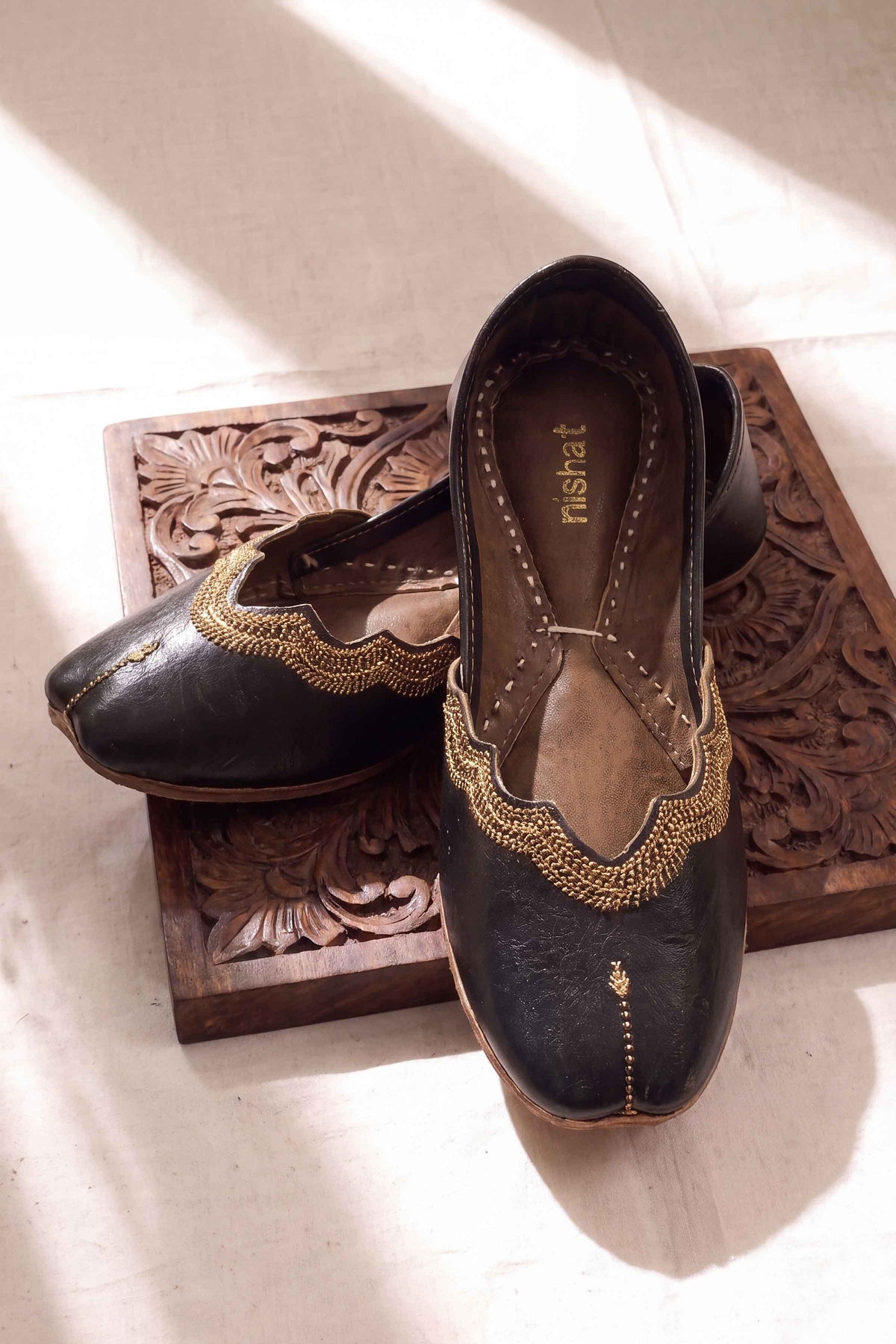 Black Khussa-1718313703 - for Women - Shoes Collection | Nishat UK | Shop Online