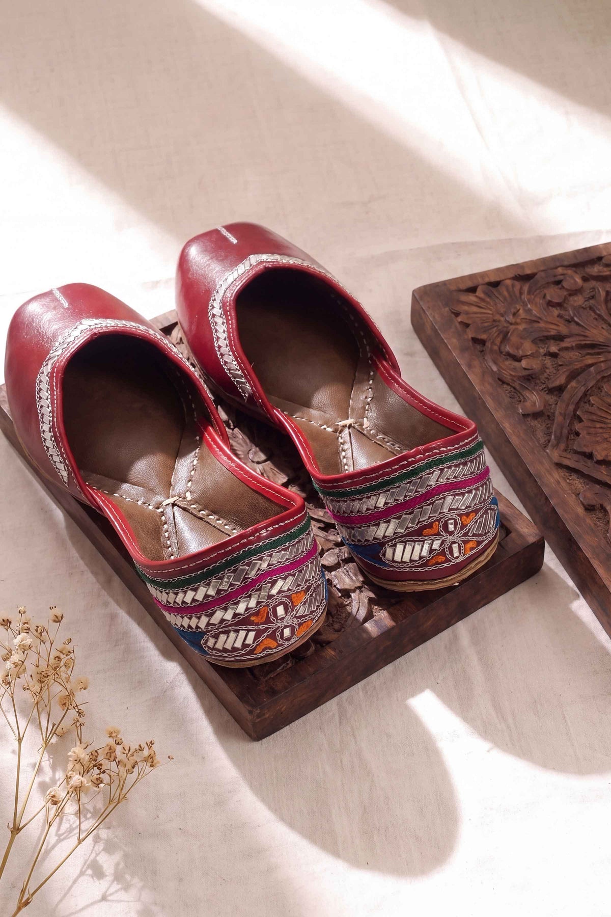 Red Khussa-1718323701 - for Women - Shoes Collection | Nishat UK | Shop Online