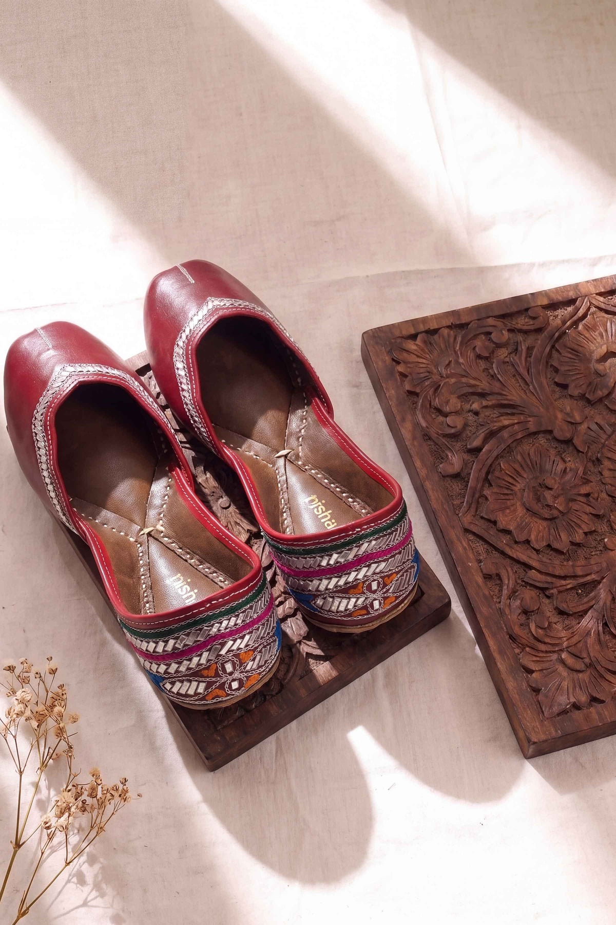 Red Khussa-1718323701 - for Women - Shoes Collection | Nishat UK | Shop Online