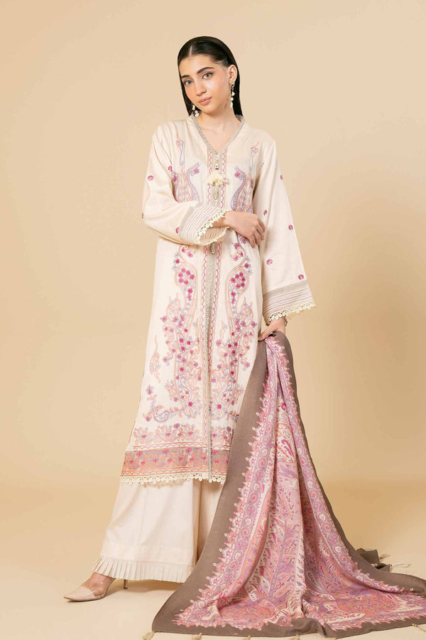 3 Piece - Embroidered Suit - 42404283