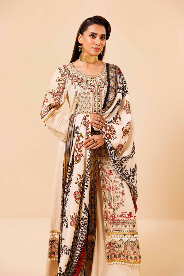 3 Piece - Embroidered Suit - 42404286