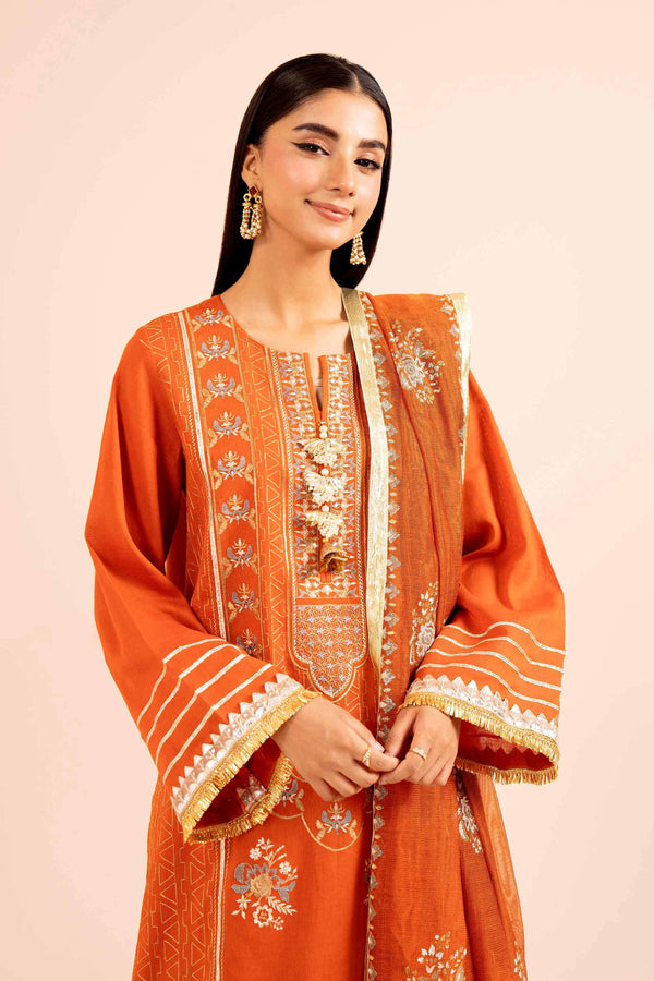 3 Piece - Embroidered Suit - 42404304