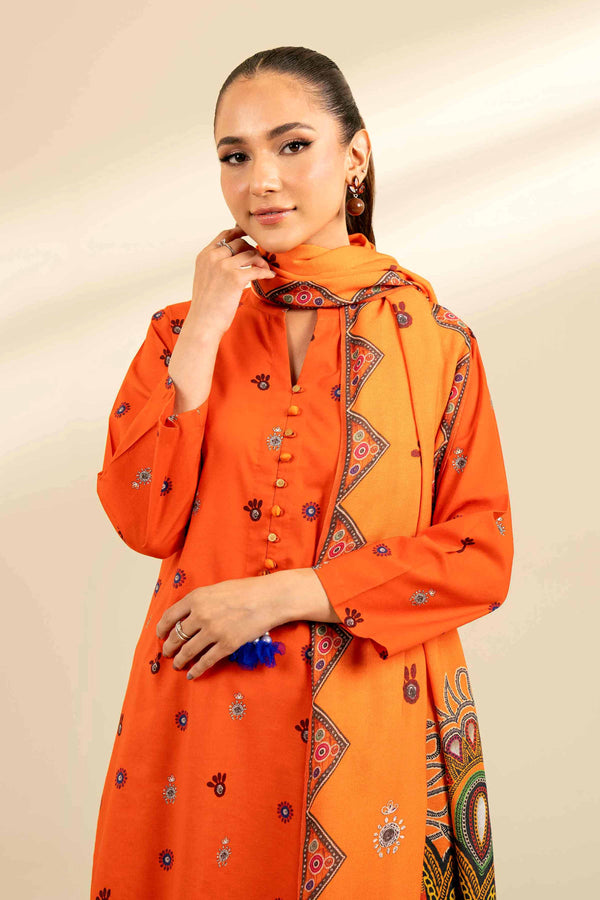 3 Piece - Printed Suit - 42404316