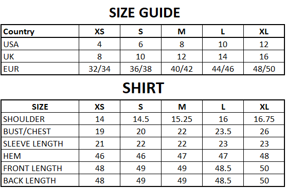 Size Guide