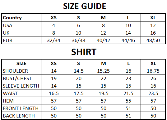 Size Guide