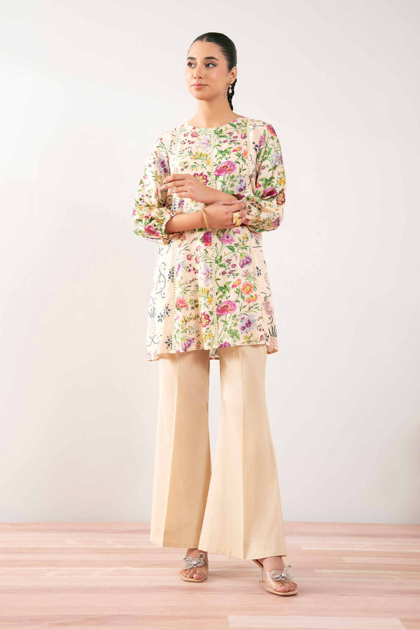 Printed Tunic - AS25-71 for Women - Pret Collection | Nishat | Shop Online 
