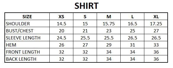 Size Guide