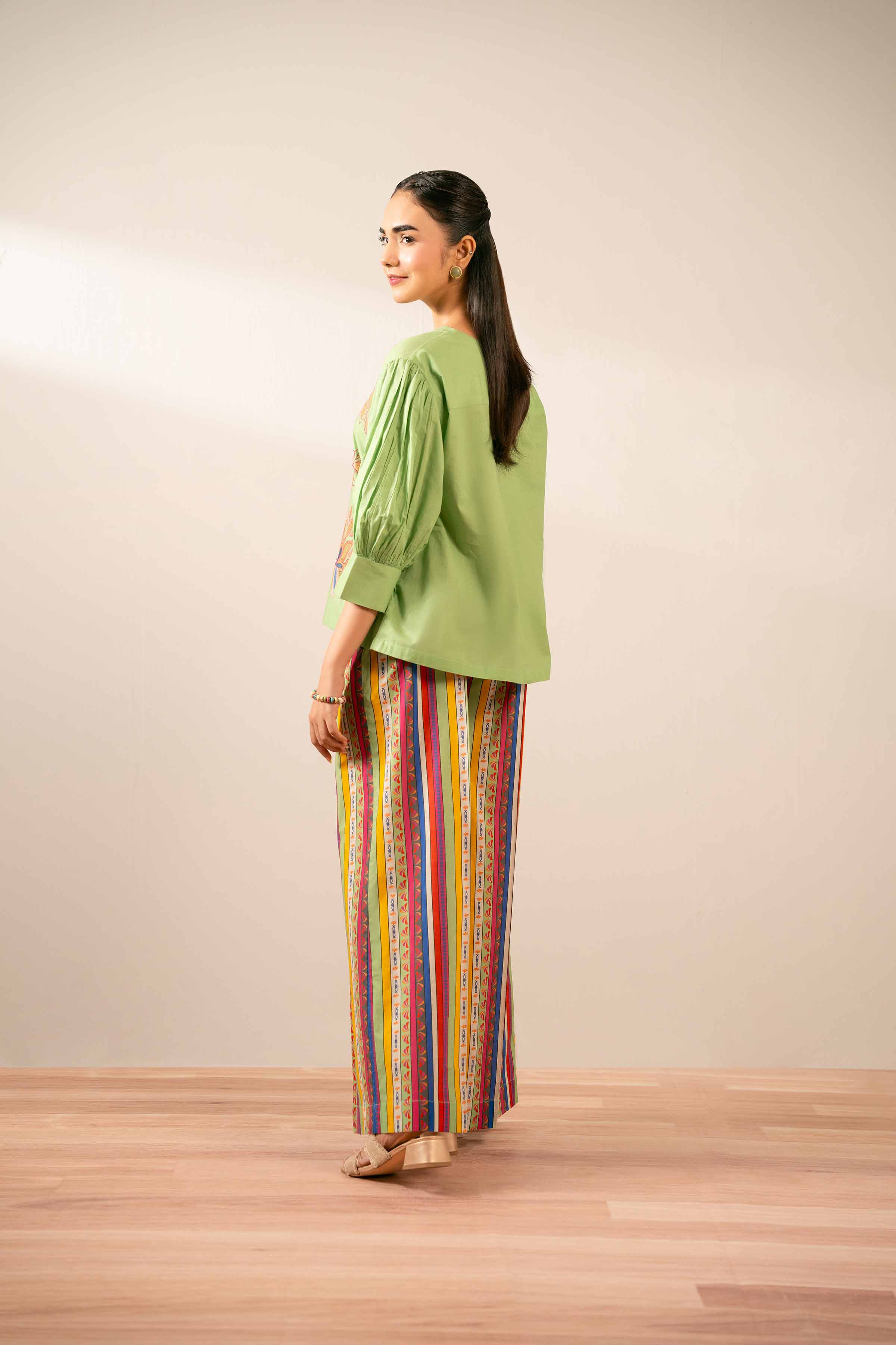 NishatUK - Multi Embroidered Cambric 2-piece ready to wear Dress