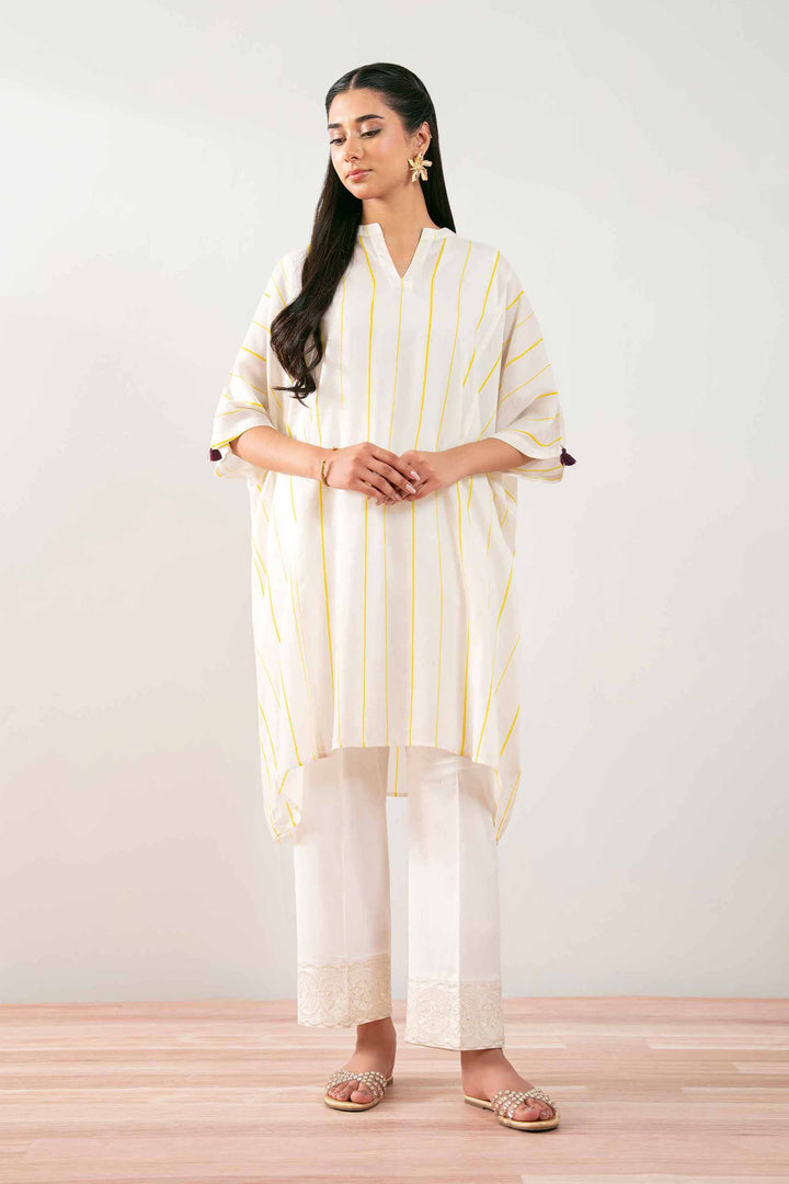 Printed Embroidered Tunic - AS25-97 for Women - Pret Collection | Nishat | Shop Online 