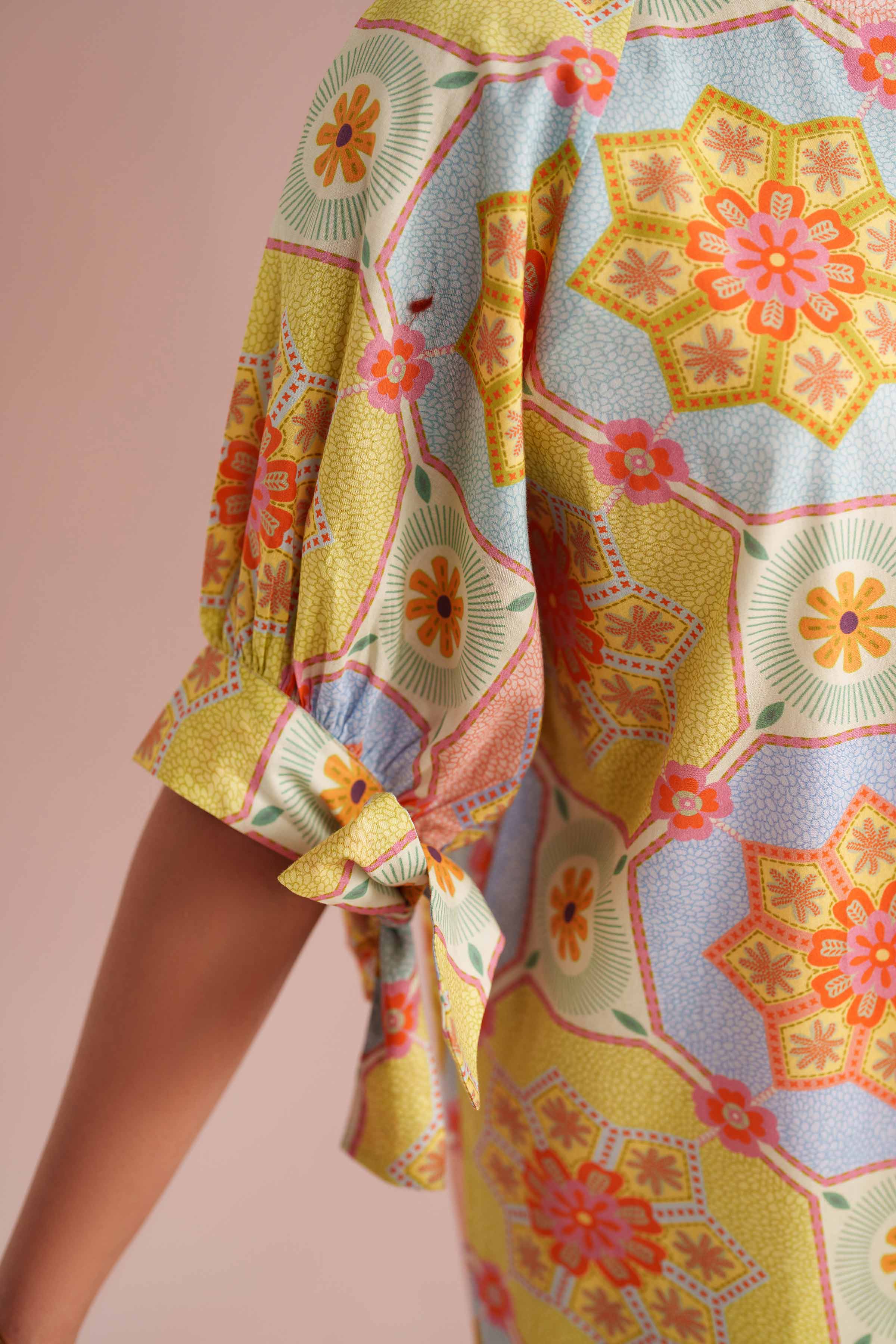 NishatUK - Multi Printed Cambric 1-piece ready to wear dress