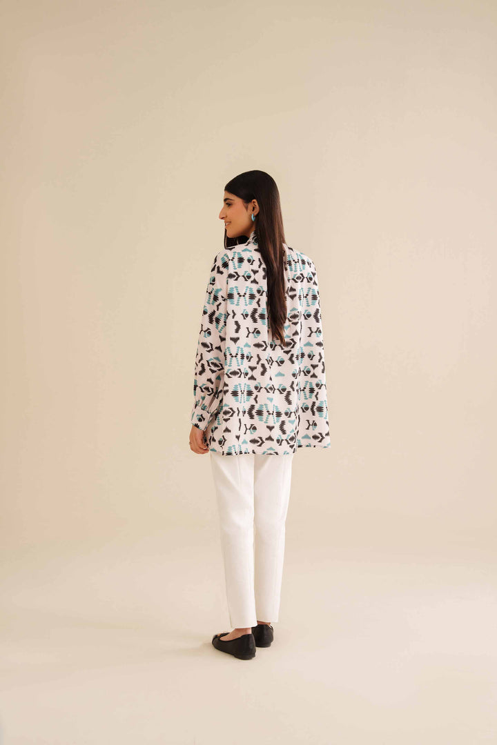 Printed Tunic - AW25-04 for Women - Pret Collection | Nishat | Shop Online