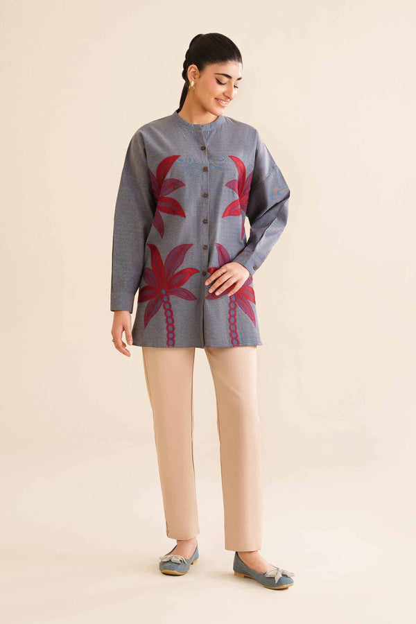 Embroidered Tunic - AW25-05 for Women - Pret Collection | Nishat | Shop Online