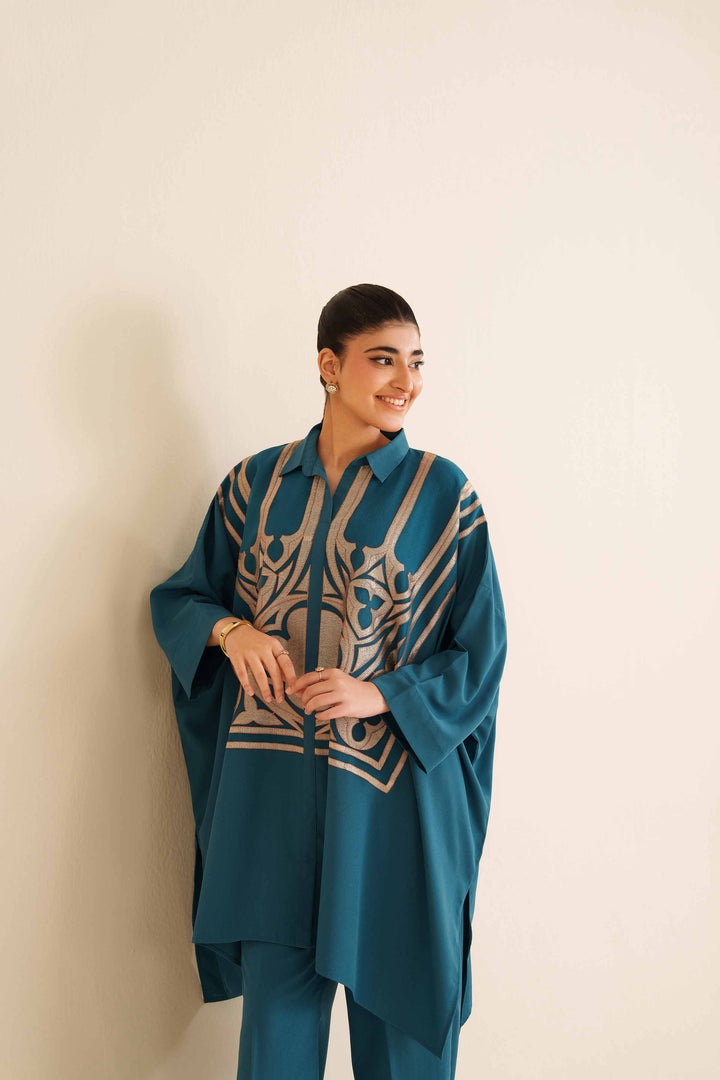 2 Piece - Embroidered Suit - AW25-08 for Women - Pret Collection | Nishat | Shop Online