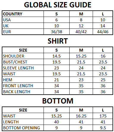 Size Guide