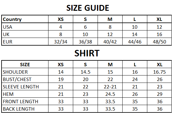 Size Guide