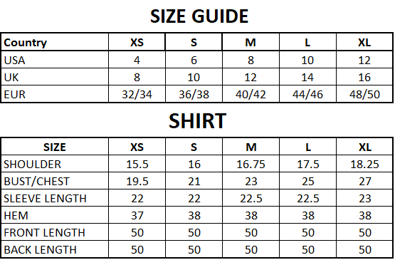 Size Guide