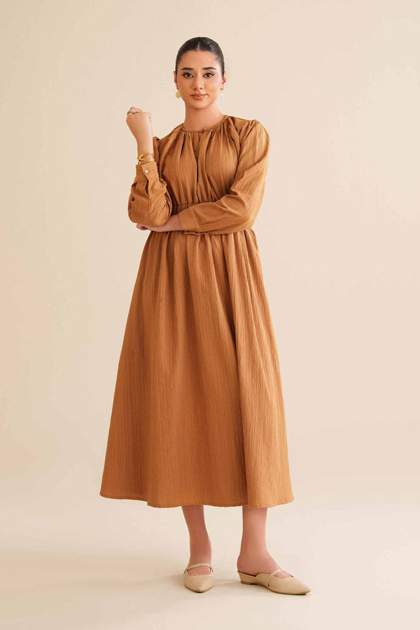 Basic Dress - AW25-23 for Women - Pret Collection | Nishat | Shop Online