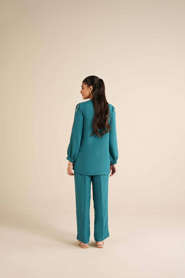 NishatUK - Green  Grip 2-piece ready to wear Dress