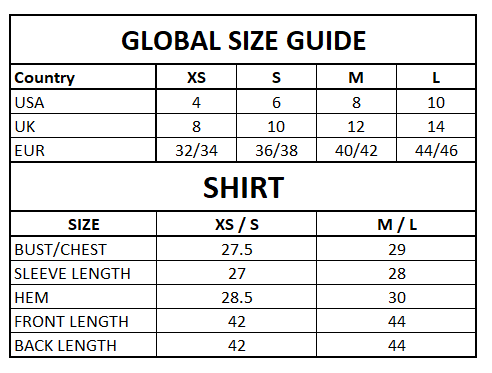 Size Guide