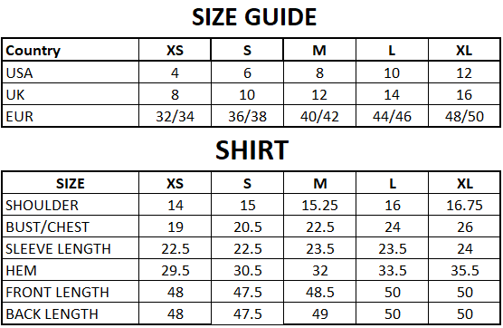 Size Guide