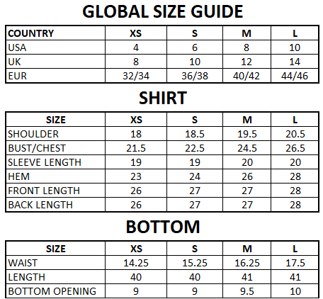 Size Guide