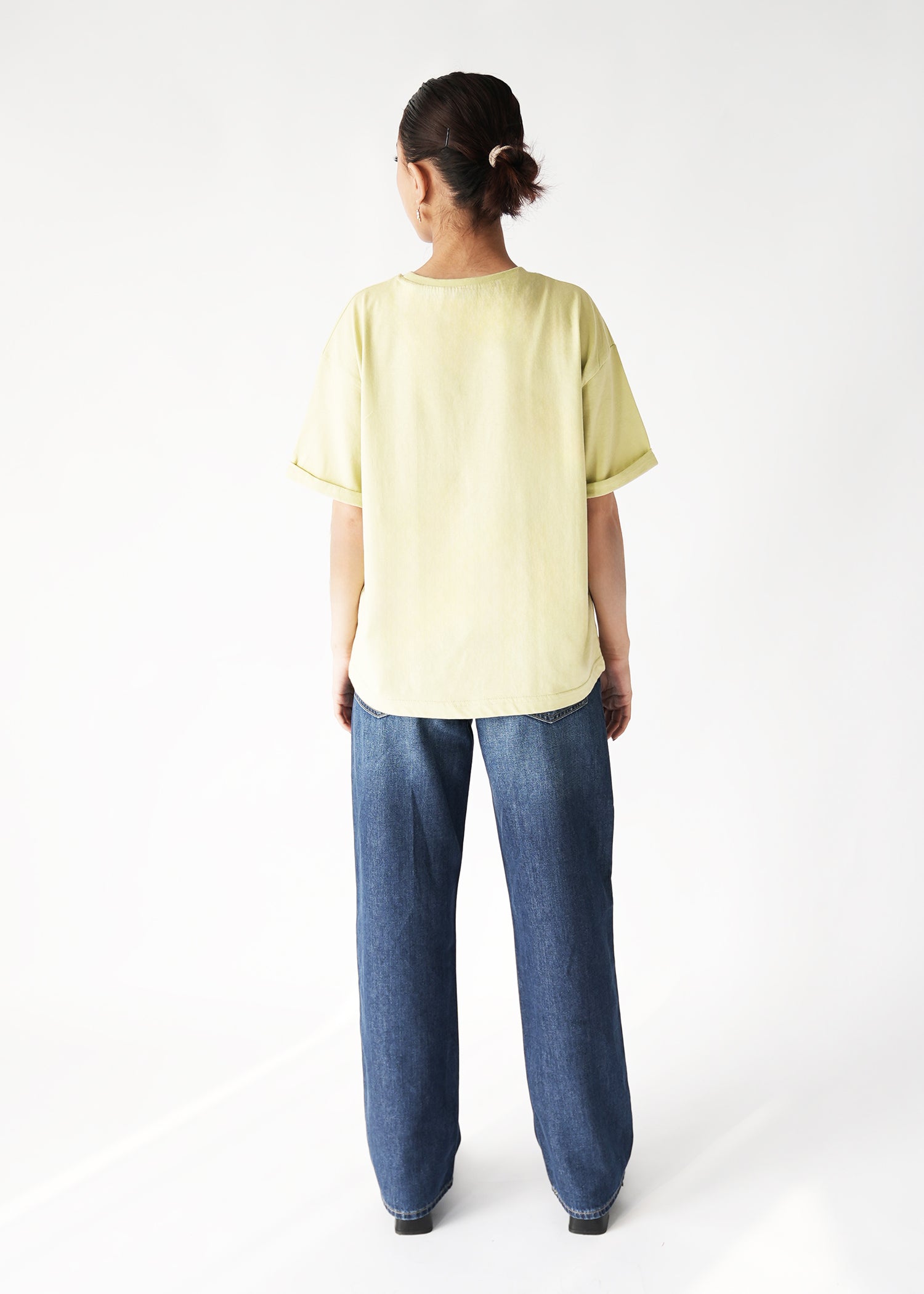 NishatUK - Green Solids  Cotton 1-piece ready to wear T-Shirt