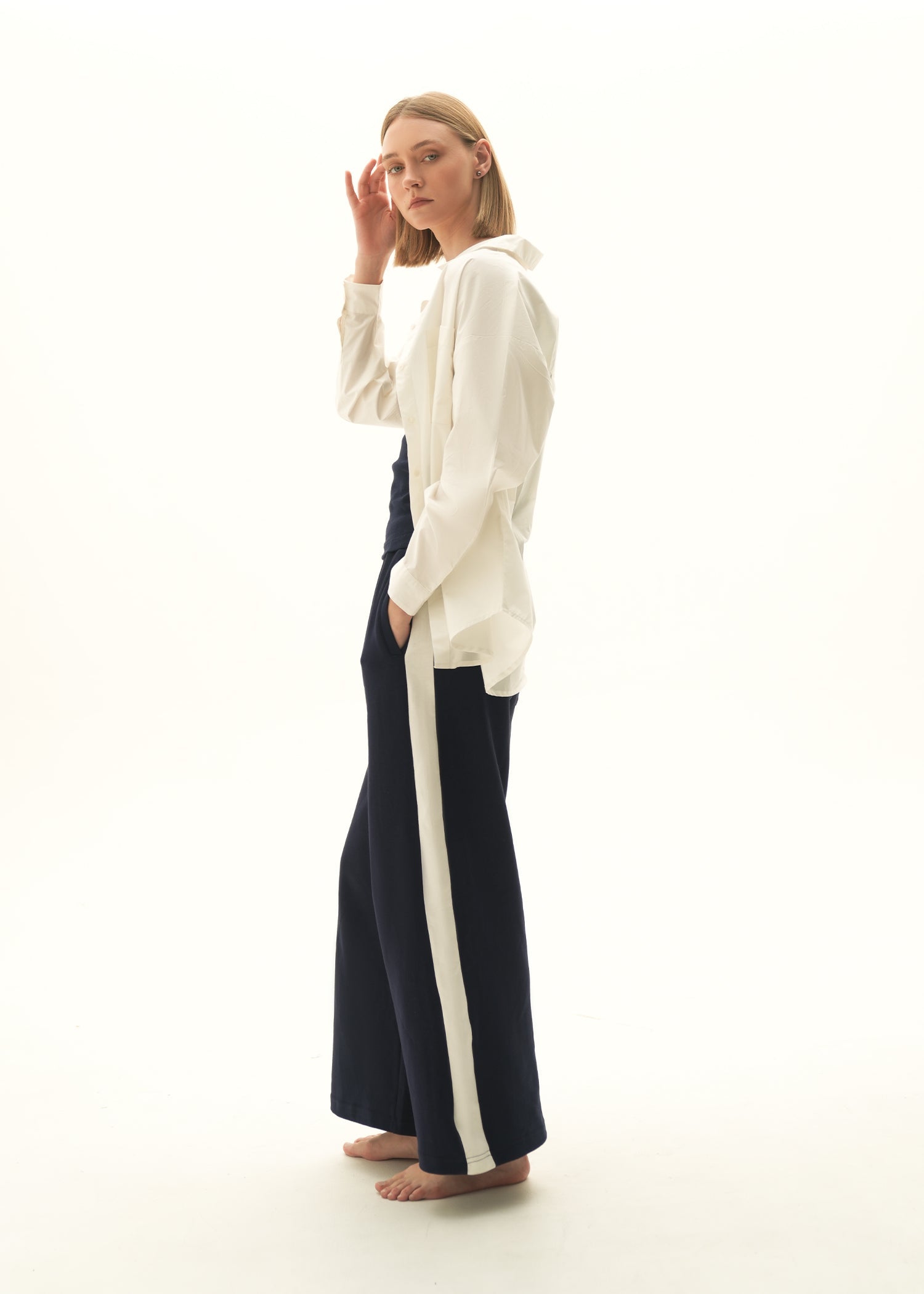 NishatUK - White Solids  Cotton 1-piece ready to wear Shirt