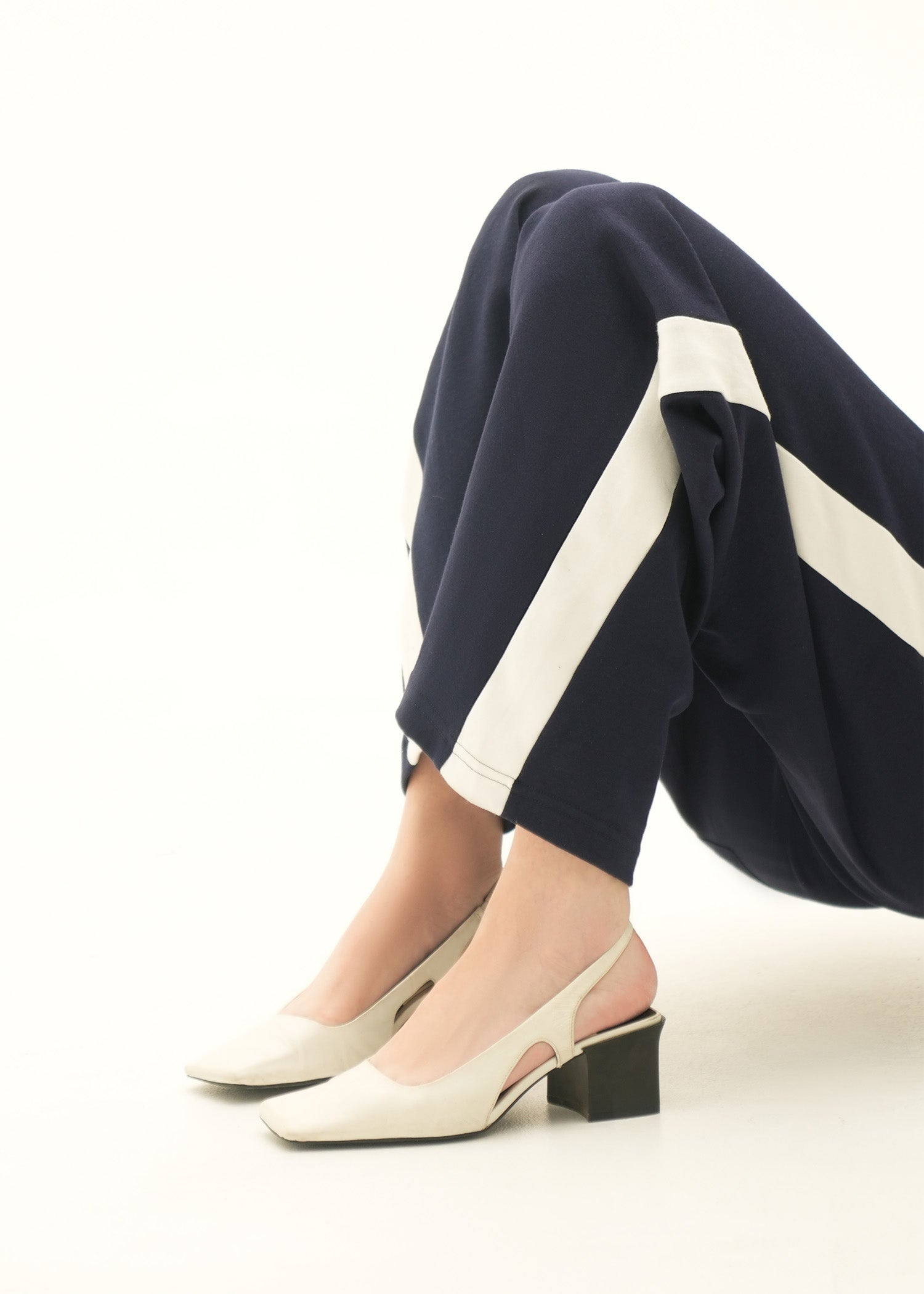 NishatUK - Blue Solids Cotton 1-piece ready to wear Trouser