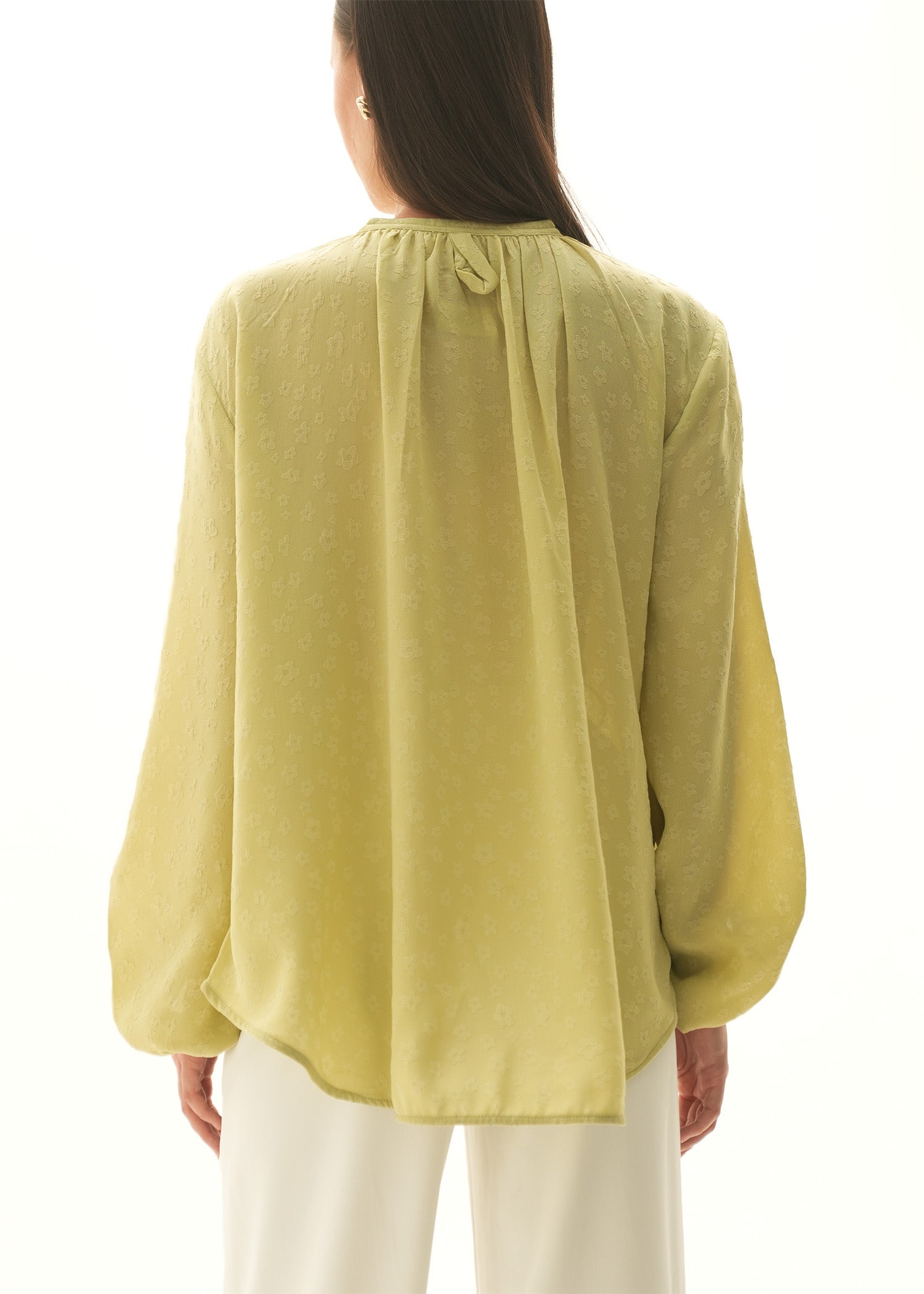 NishatUK - Green Solids  Polyester 1-piece ready to wear Top