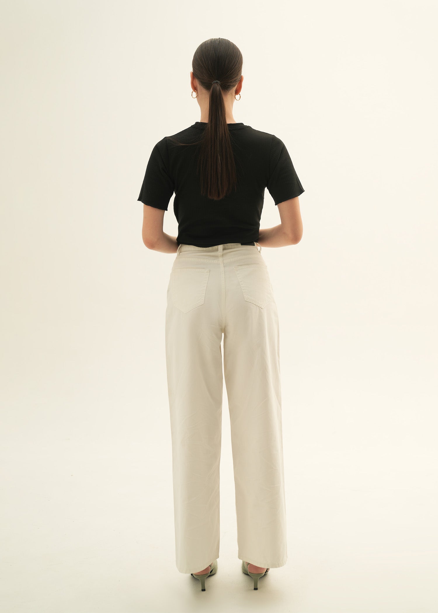 NishatUK - Black Solids Cotton 1-piece ready to wear Top