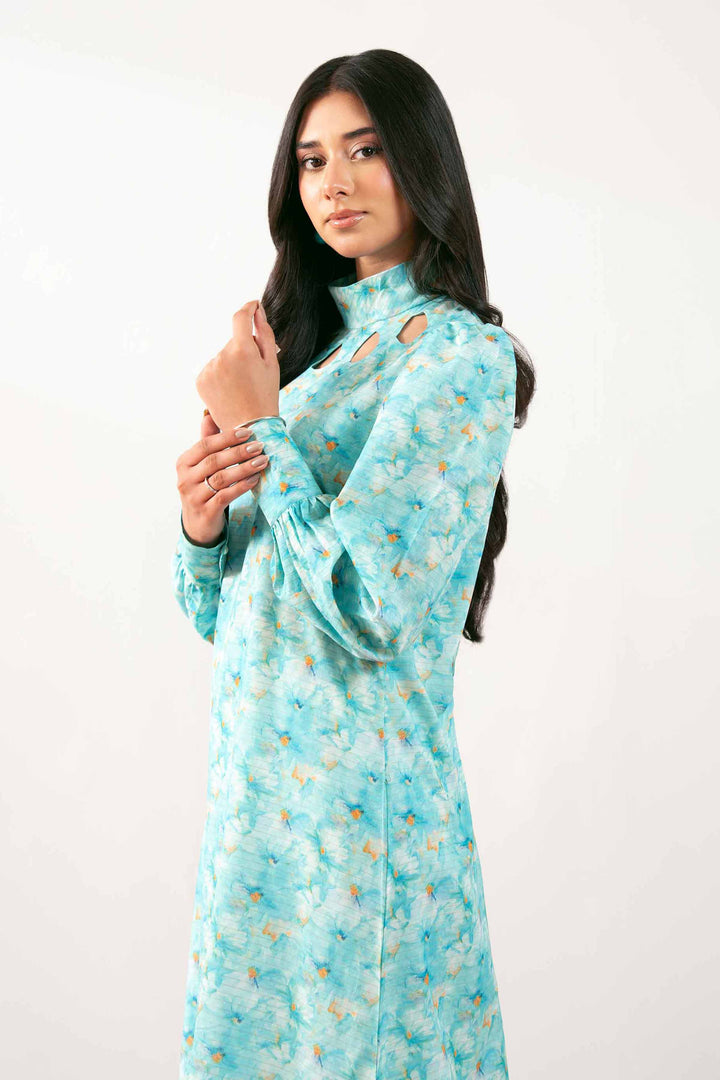 1 Piece - Printed Dress -  FS25-33 - for Women - Pret Collection | Nishat | Shop Online