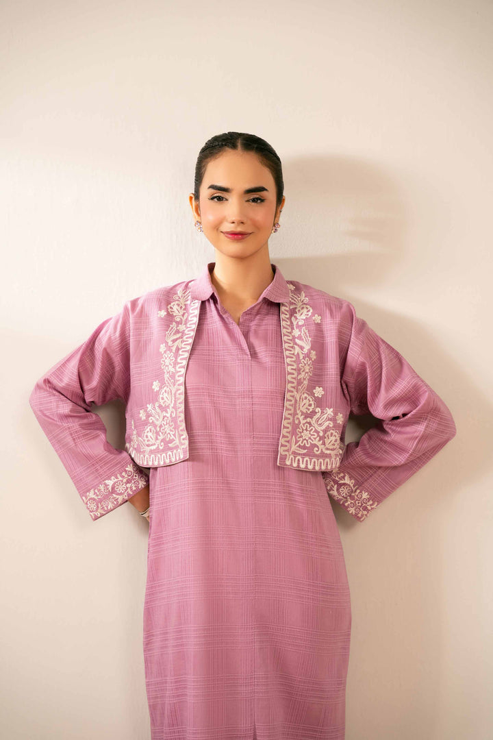 2 Piece - Embroidered Suit - FS25-37 - for Women - Pret Collection | Nishat | Shop Online