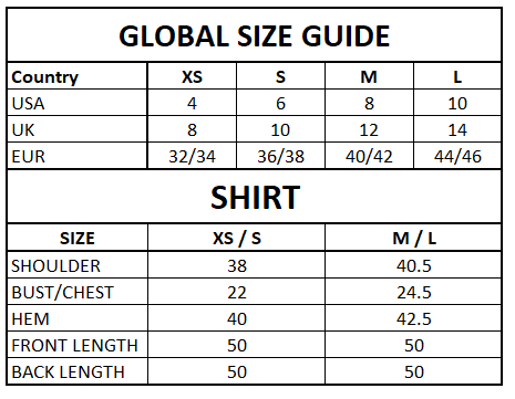 Size Guide
