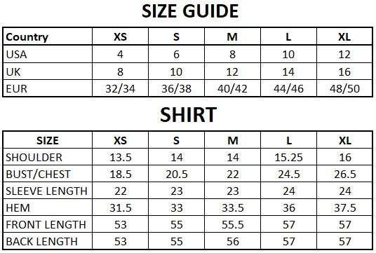 Size Guide