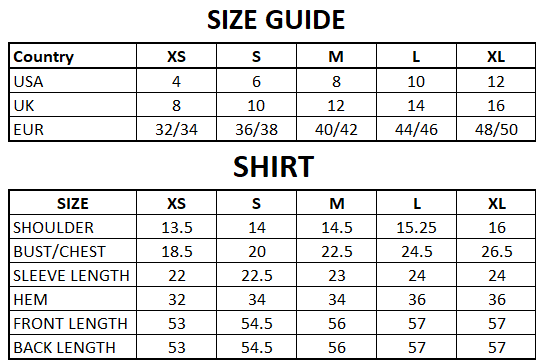 Size Guide