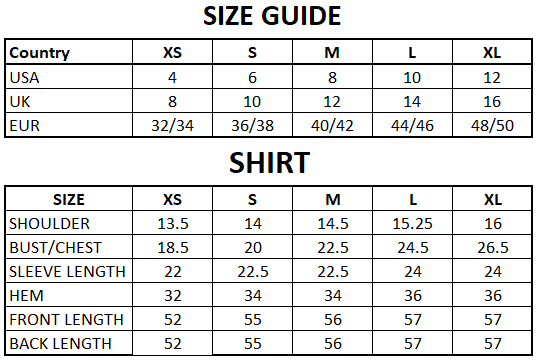 Size Guide