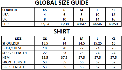 Size Guide