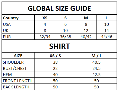 Size Guide